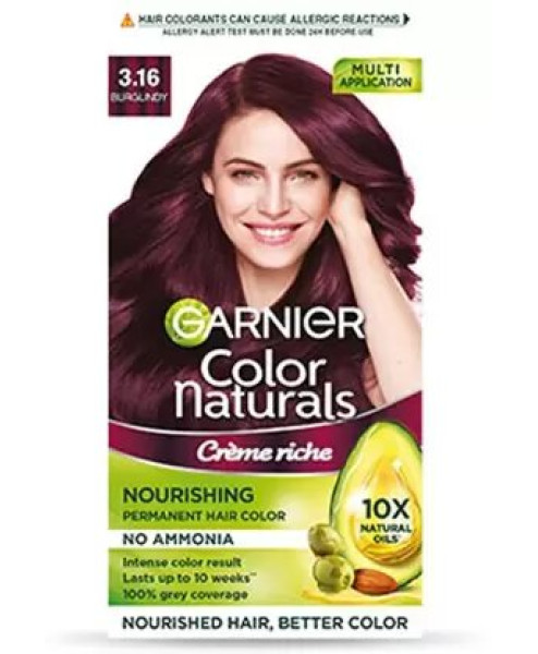 GARNIER Color Naturals Creme , Shade 3.16, Burgundy 35ml+ 30g